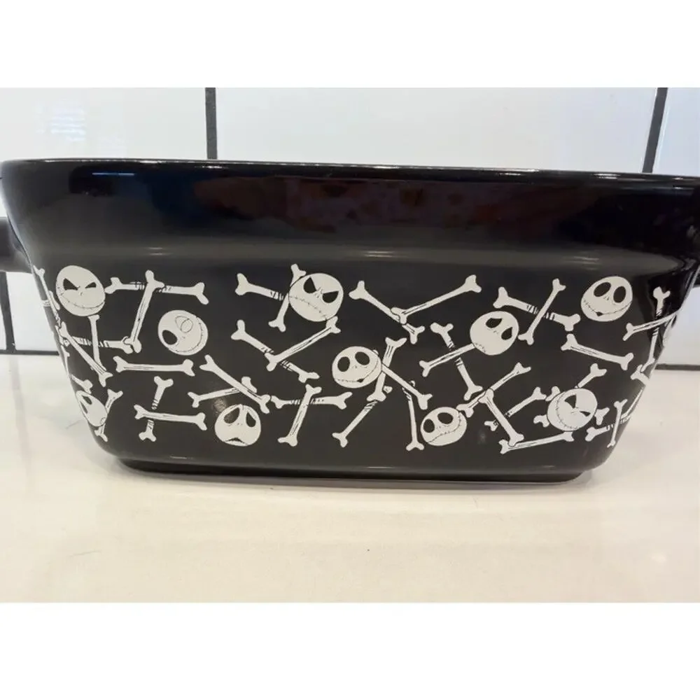 Disney Nightmare Before Christmas Jack And Zero Pumpkin Baking Loaf Pan Dish NEW